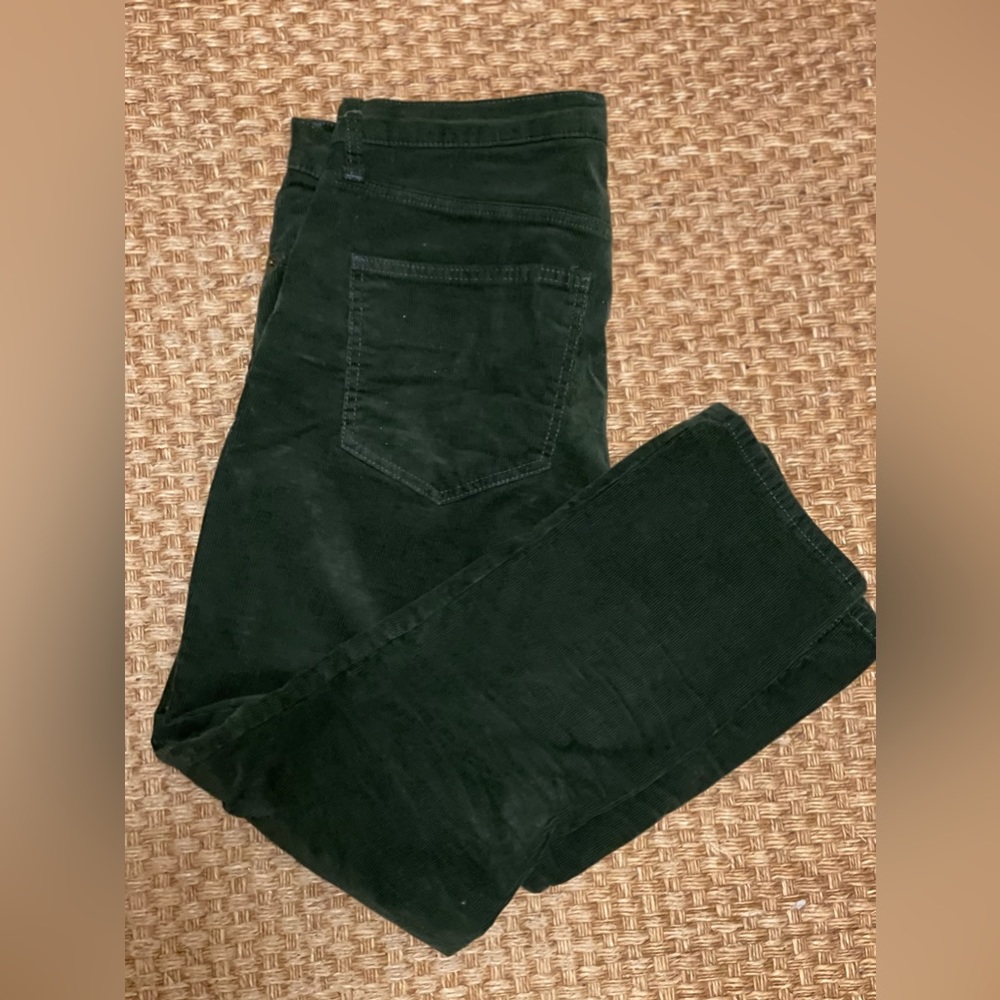 Gap Green Corduroy Pants. 12 Petite.